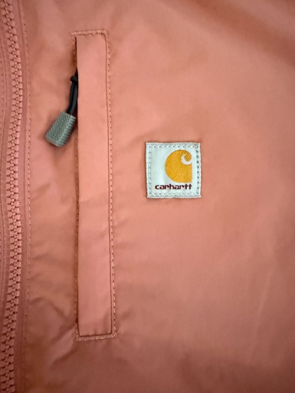Womens Carhartt Rain Defender Relaxed Fit Lightweight Coat in Rose Size Large - Picture 15 of 16